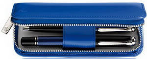 Pelikan TG184 Blue Leather Pen Case