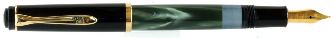 Pelikan M200 Green Marbled Post-'97 Posted