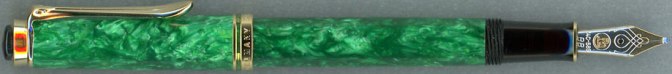 Pelikan M320 Jade Green Posted