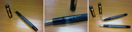 Pelikan M200 and R200 Snakeskin pens