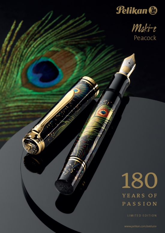 Pelikan Maki-e Peacock Limited Edition