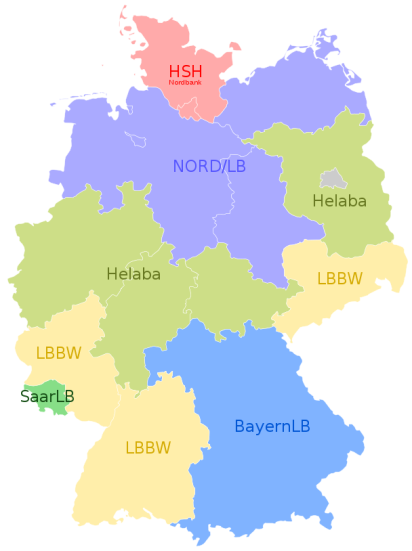 Landesbanken in Germany as of November 2017