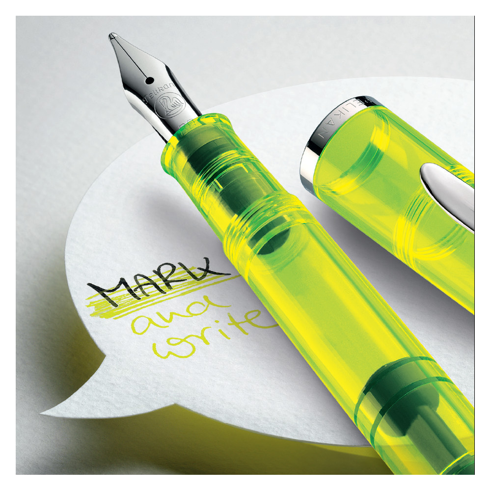 Pelikan Special Edition Souveran M205 Duo Set Yellow Fountain Pen