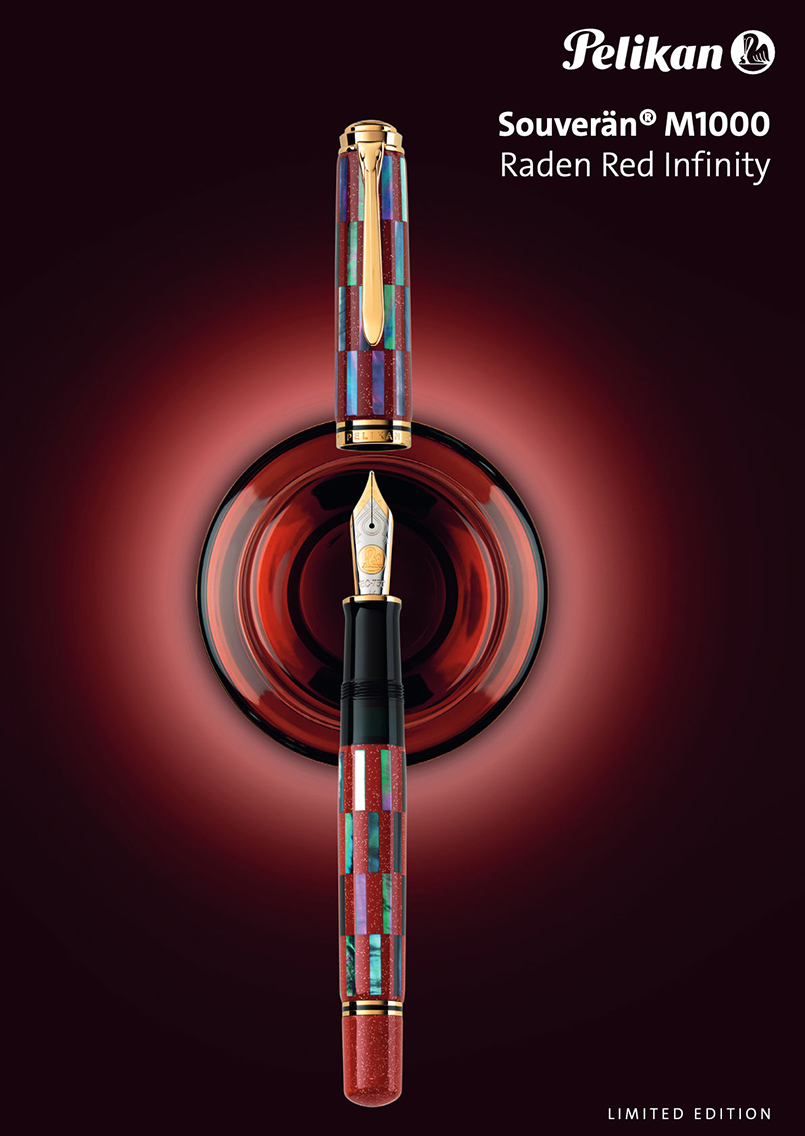 Pelikan Souverän M1000 Raden Red Infinity